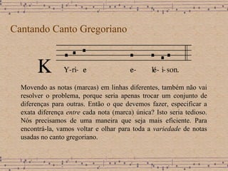 Curso Canto Gregoriano - Gregorian Chant tutorial in portuguese